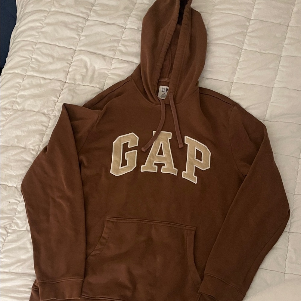 GAP Men's Chocolate Brown Hoodie